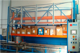 Warehouse and weighing of dyes in dust